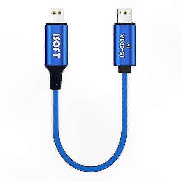 ISOFT IS-003A Data Transmission Cord Lightning to Lightning Easy Copy Data Cable for