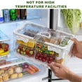 thumbnail image 4 of Contenedor de almacenamiento de alimentos MAELSTROM Snackle Box 17QT 8 compartimentos, 4 of 8