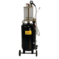 John Dow Industries 20-Gallon Fluid Evacuator with Transparent Bowl