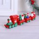 thumbnail image 4 of Decoraciones navideñas Fiudx Tren de Navidad Juguetes de madera para niños, 4 of 6
