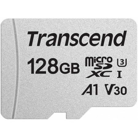 Image of 128GB Memory Card for Motorola Moto E (2020) Phone - Transcend High Speed MicroSD Class A1 U3 MicroSDXC W8L