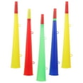 thumbnail image 6 of Aloha 5pcs Stadium Horn Plastic Trumpet Noisemakers for Sporting Events Graduation Games Sports Mixed Color, 6 of 7