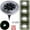 White, variant on 4Pcs 8LED Solar Power Buried Light Under Ground Lamp Outdoor Path Garden Decking