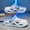 8611 Blue, variant on Men'S Fashion EVA Wooden Sole Footwear - Cozy Slip-On Sandals, Sturdy Sole, Rounded Toe, Adjustable Strap, Ideal for Casual And Outdoor Use, Spring/Summer Collection, Outdoor Sandals | Athletic Sanda