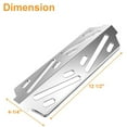 thumbnail image 2 of Heat Deflector for Weber Genesis II 300 Series, Genesis II E-310/S-310, II E-315/S-315, II E-330, II E/S-335 Gas Grill, for Weber Genesis II Parts 66040, Stainless Steel, 3-Pack, 2 of 6