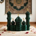 thumbnail image 2 of Jiibva 3Pcs Ramadan Party Decoration 3D Honeycomb Ornaments Eid Mubarak Centerpieces Islamic Table Decoration for Home Office Party Supplies, 2 of 7