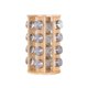 thumbnail image 1 of Especiero Xtellar Giratorio Redondo De Bambú Con 16 Frascos Color Marrón claro, 1 of 5
