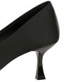 thumbnail image 5 of Women Pointed Toe Stiletto High Heels 6CM Satin Pumps Bow Wedding Evening Party, 5 of 6