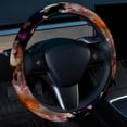 thumbnail image 2 of Shivering 14.5 Inch Printing PVC Leather Car Wheel Cover Auto Accessories Steering Wheel Cover Steering Wheel Covers, 2 of 6