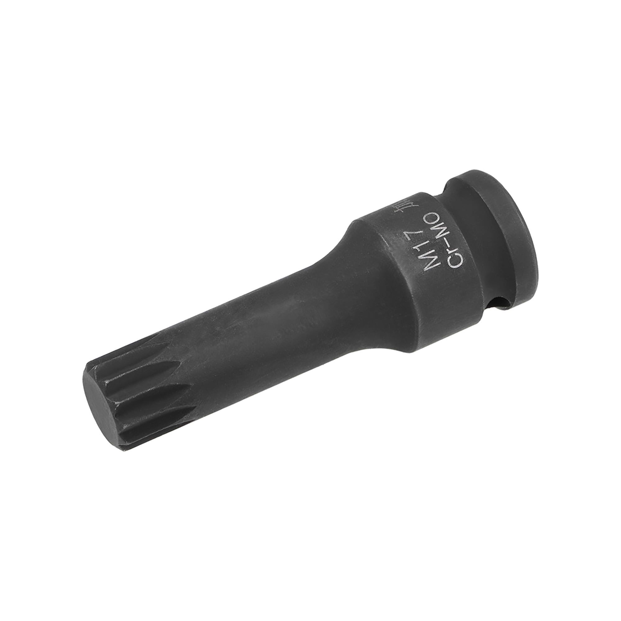 1/2Inch Drive x 17mm Impact Triple Square Spline Bit Socket, Metric 3