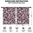 thumbnail image 2 of Blackout Kids Curtains,Purple and Pink Leopard Pattern Childrens Insulated Curtains Set Of 2,Bedroom Essentials,Toddler Room Decor 42"x54", 2 of 5