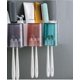 thumbnail image 4 of cepillo de dientes de baño multifuncional con 4 tazas y 4 ranuras para 8 cepillos de dientes, 4 of 5