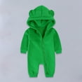 thumbnail image 2 of GZEFJRQM Boys Sweatsuit Size 14-16 Boys Burgundy Suit 18 Month Onesies Boy Baby Boys' Overalls Baby Shower Gifts 2t Boy Clothes 10/12 Girls Clothes, Green 0-3 Months, 2 of 5