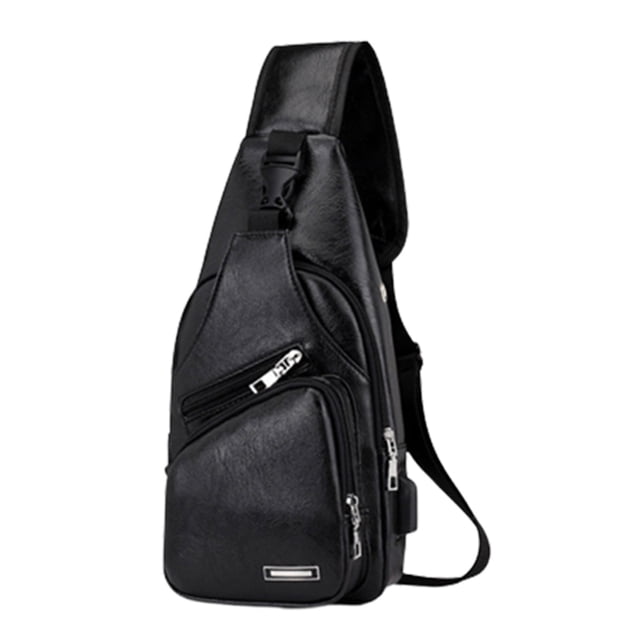 Bolsas Transversales para Mujeres Mochila de Hombro para Hombres Y Mujeres Bolsa de Pecho con Agujero para Auriculares Bolsa Transversal Caminata Camping Mochila de Viajes Al Aire Libre para Mujeres