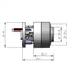 thumbnail image 4 of 3piezas 45Mm 80000Rpm BL4560 DC 120W Aspirador de Coche Motor Sin Escobillas Aspirador Inalámbrico de Alta Velocidad Micromotor, 4 of 7