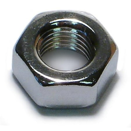 

8mm-1.0 Chrome Plated Class 8 Steel Fine Thread Hex Nuts (10 pcs.)