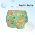 thumbnail image 2 of Rocae Cute Shiba And Pumpkins for Girls' Cotton Boxer Briefs, Soft Mid-rise Panties-X-Small, 2 of 5
