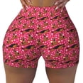 thumbnail image 2 of Fuzoiu German Shepherd Dog Print Women's Workout Shorts,Workout Biker Shorts Women,Exercise Fitness Shorts,Scrunch Short, Athletic Shorts for Gym Yoga Running Sport Active-Medium, 2 of 8