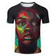 thumbnail image 3 of Tops para hombre, blusas y camisas de manga corta con cuello redondo para hombre Camisa de manga corta estampada para hombre Top/camisa de manga corta con cuello redondo Tops para hombre, 3 of 4