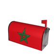 thumbnail image 2 of Bingfone Morocco Flag Magnetic Mailbox Cover Standard Size For Garden Yard Outdoor Decorations-25.5x21 In, 2 of 7