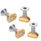 thumbnail image 1 of Juego de tuercas en T de latón con tornillo: Tuercas deslizantes M6 para montaje de hidroplanos y tablas de surf con tornillos hexagonales - Herrajes anticorrosivos para tablas de surf, 1 of 8
