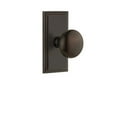 thumbnail image 5 of Grandeur Carfav_Prv_238 Carre Solid Brass Rose Privacy Door Knob Set - Brass, 5 of 6