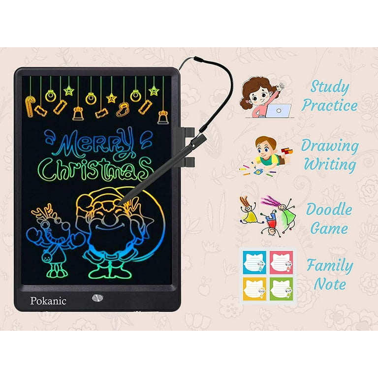 Magic Magnetic Writing Drawing Slate Board Pad Colour Doodle