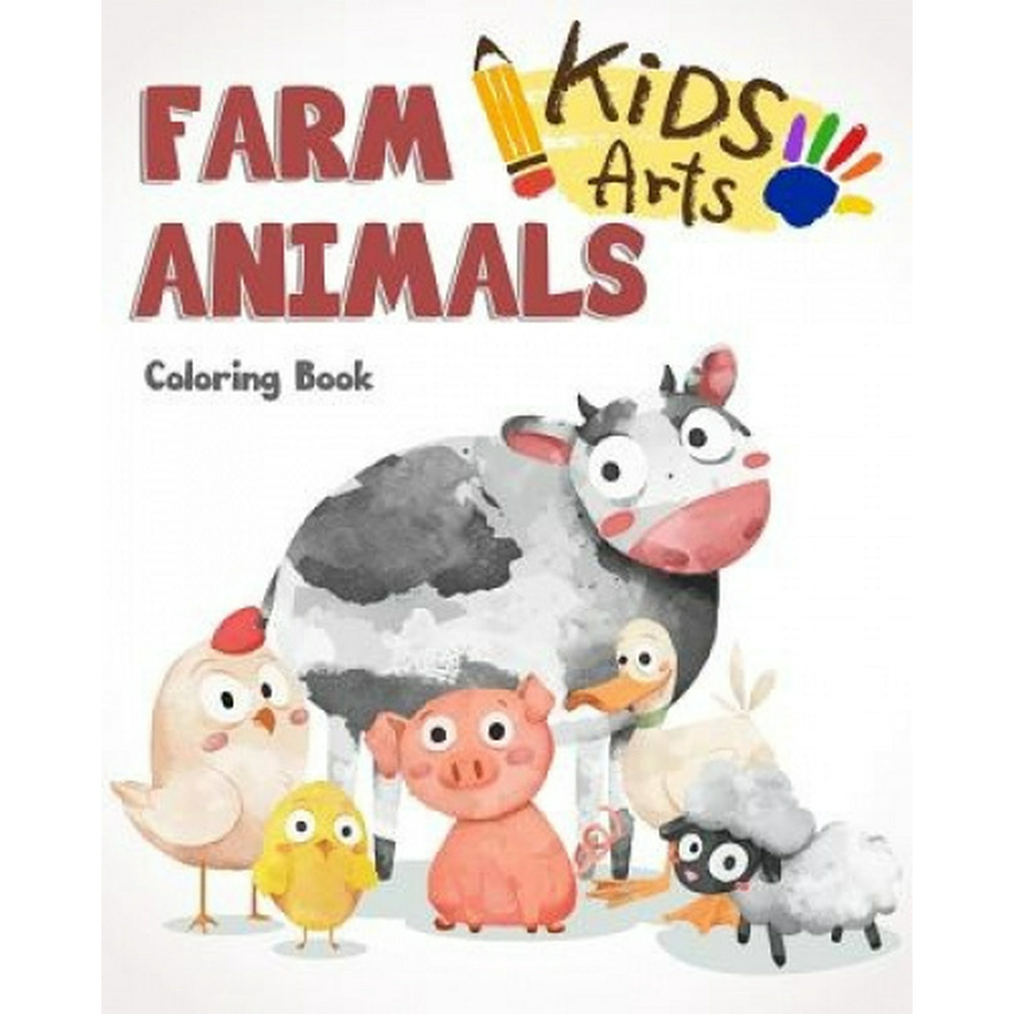 farm Animals Coloring Book: farm animals books for kids & toddlers - Boys & Girls - activity books for preschooler - kids ages 1-3 2-4 3-5 | Walmart Canada farm Animals Coloring Book: farm animals books for kids & toddlers - Boys & Girls - activity books for preschooler - kids ages 1-3 2-4 3-5 | Walmart Canada