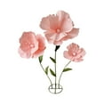 thumbnail image 3 of Flores gigantes para decoración de bodas, arreglos florales para bodas, flores artificiales grandes y realistas para la decoración de la sala de estar Rosa, 3 of 8