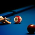 thumbnail image 3 of GSE Games & Sports Expert 2-Piece Practice Training Billiard Pool Ball. PRO Cup Standard Billiard Cue Ball with Black Dots. Great for Game Rooms, Bars - Red/Artifact, 3 of 7