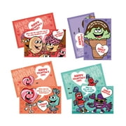 Peaceable Kingdom  Scratch-Off Silly Jokes Super Fun Valentine Pack - Set of 28 Valentines Day Gifts - Scratch Off Jokes for Kids - Ages 5+