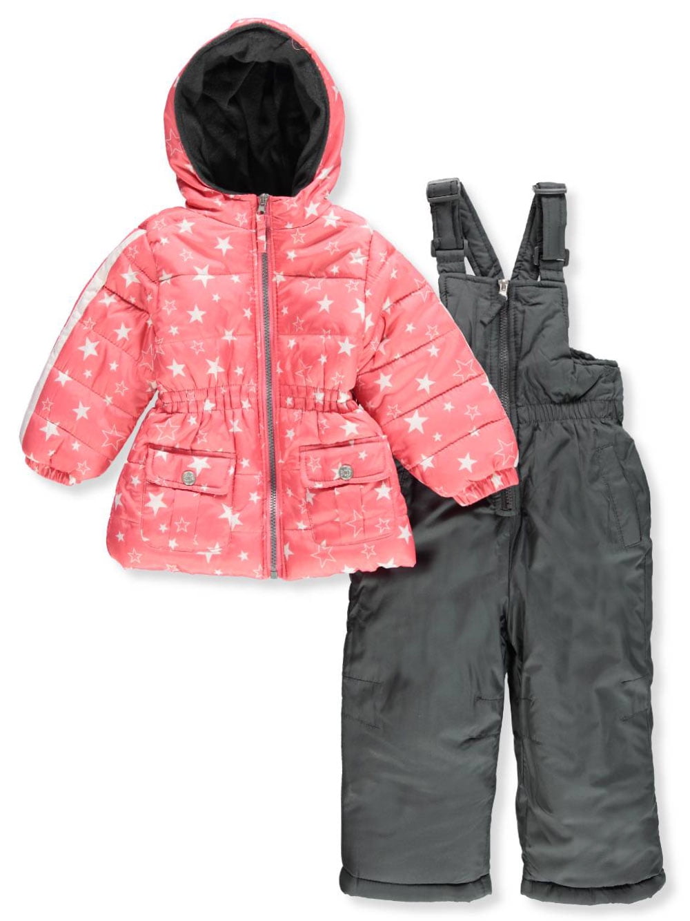 Pink Platinum Pink Platinum Baby Girls' 2Piece Snowsuit coral, 18