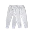 thumbnail image 1 of Pack de 2 calzoncillos largos de invierno de algodón para niños, color blanco, 1 of 1