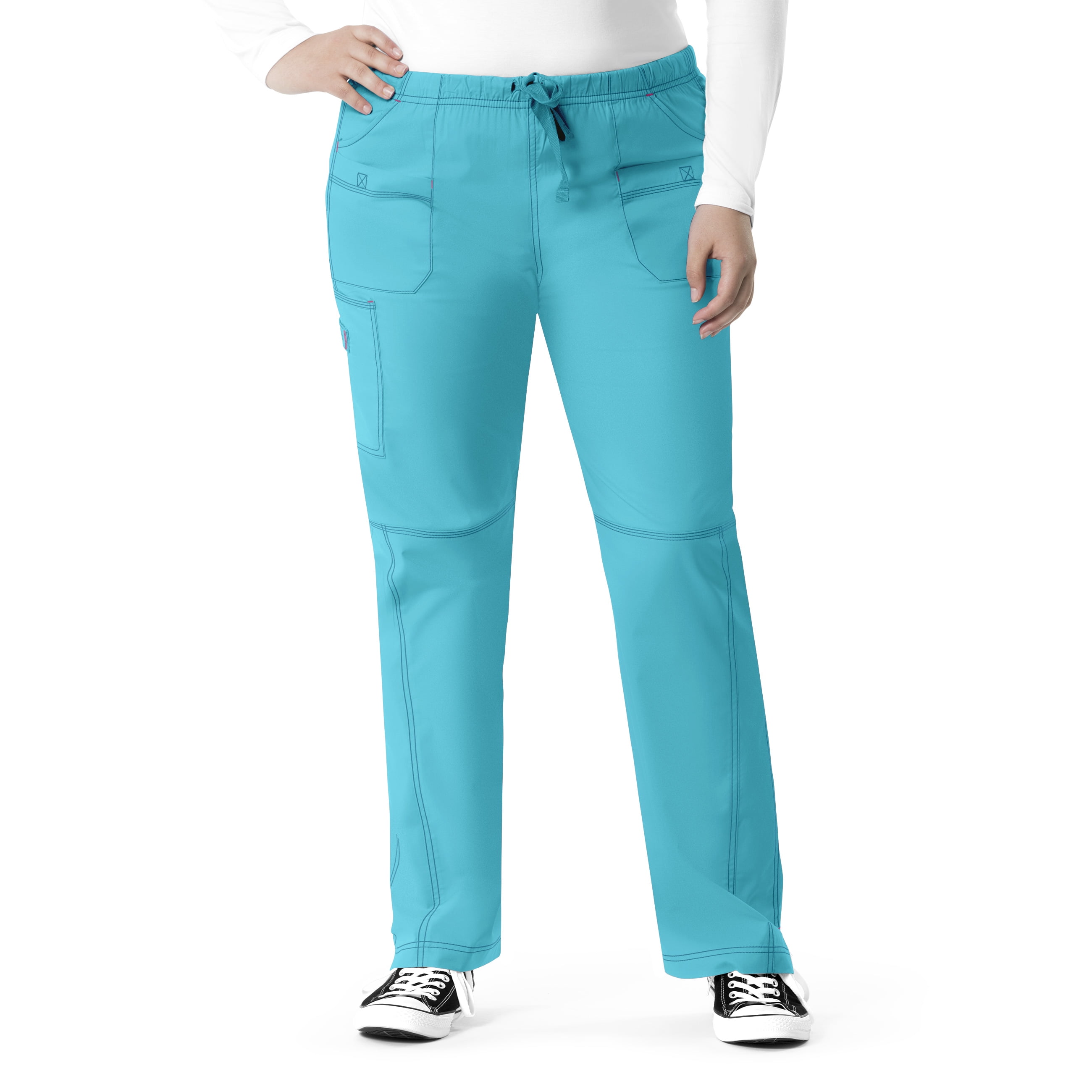 WonderWink WonderFLEX 5108-Faith Multi-Pocket Cargo Scrub Pant