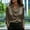 *Brown, variant on ClodeEU Women's Elegant Satin Silk Cowl Neck Ruched Front Draped Blouse,3/4 Sleeve Work Office Shirt Top Beige ^,Womens Plus L