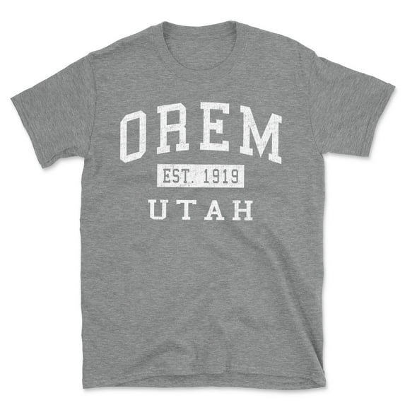 Orem Utah Classic Established Men's Cotton T-Shirt