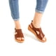 thumbnail image 4 of Sandalia Plataforma media Mujer Flexi Piel 103001 Cafe Flexi Piel, 4 of 4