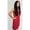 Red, variant on Black Shower Wrap Womens Plus Size
