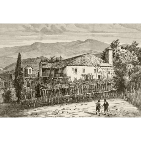 Birthplace In Casdemiro Galicia Spain Of Spanish Monk And Scholar Benito Jernimo Feijo Y Montenegro From A 19Th Century Illustration Canvas Art - Ken Welsh Design Pics (17 x 11)