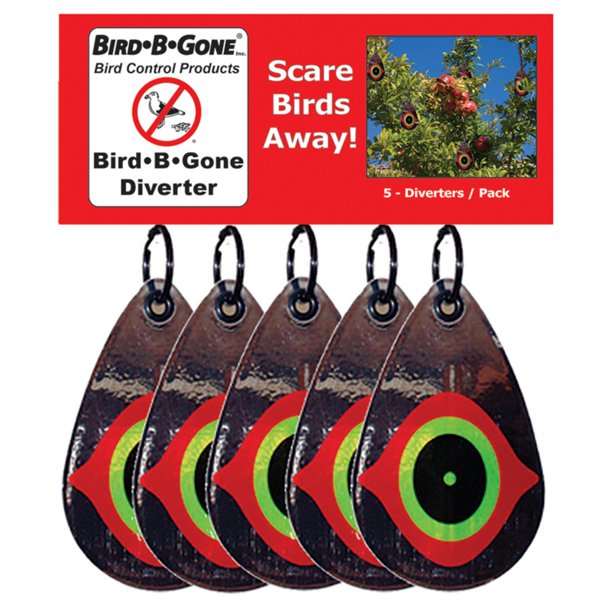 Reflective Scare Bird Diverters (Set of 5)