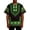 Dark Green, variant on Dashiki Shirts for Men and Women Traditional Unisex Short Sleeve Vintage African Tribal Kaftan Plus Size Cotton Bright African Tee Tops Complexion 3XL