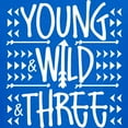 thumbnail image 3 of CafePress - Young Wild And Three Kids Dark T Shirt - Dark T-Shirt Kids XS-XL, 3 of 4