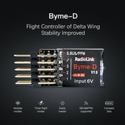 Radiolink Byme-D Flight Stabiliser Flight Controller Gyroscope Self-stabilization Balance for RC Airplane Fixed Wing Delta Wing Paper Plane SU27 F22