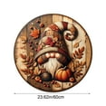 thumbnail image 3 of Thanksgiving Round Rug,Holiday Themed Carpet,16&24 Inch Diameter Living Room Bedroom Floor Mat,Machine Washable Floor Rug, 3 of 7