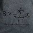 thumbnail image 3 of CafePress - Be Greater Than Average T Shirt - Women's Traditional Fit Dark T-Shirt, 3 of 4