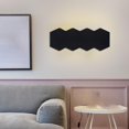 thumbnail image 3 of Apliques de pared, luz de pared, 4/6/8/10 W, luz cálida negra IP65, accesorios de iluminación de pared para interiores / exteriores impermeables, lámp 8W Colco Modern Wall Sconence, 3 of 8