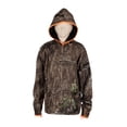 thumbnail image 2 of Mossy Oak Youth Long Sleeve Camouflage Hunting Pullover Hoodie, Mossy Oak Country Roots, L, 2 of 8