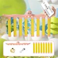 thumbnail image 2 of FEOLGEHLY Reflex Sticks Party Games for Adults Kids, Hand Eye Coordination Training, Quick Reaction Training Toy, Catching Sticks Game, Reflex Challenge Game, Catch All Drop Sticks Game, Pink, 2 of 6