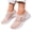 Pink, variant on Women's Wide Width Slip On Tennis Shoes Breathable Non Slip Running Sneakers Lightweight Casual Slip On Sneakers Black Size 8