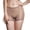 Gray, variant on High-Gloss Wet Look Boyshorts, Women's Sexy Shiny Cotton Hipster Panties with Mid-Rise Cut, Y2K Clubwear Lingerie Base Layer, 1 PC Gray B